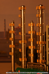 1/150 scale structure kit (Fractionating columns) 7