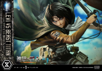 Ultimate Premium Masterline  TV animation Attack On Titan  Levi versus Beast Titan Bonus Version 9