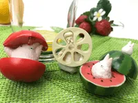 Benelic Small Totoro Hide and Seek Vegetables Collection (Seasonal) "My Neighbor Totoro" (Box/6) - My Neighbor Totoro - photo 17
