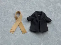 GOOD SMILE COMPANY Nendoroid Doll Coat & Scarf (Black) - Figure Accessories - photo 1