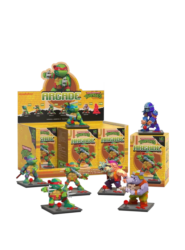 Mighty Jaxx Arcade: Teenage Mutant Ninja Turtles (6pc per box) - Teenage Mutant Ninja Turtles