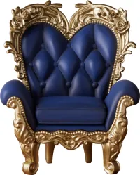 Phat! Company PARDOLL Antique Chair: Indigo - PARDOLL - photo 2