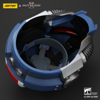 Ultramarines Lieutenant Titus' MKX Helmet 14