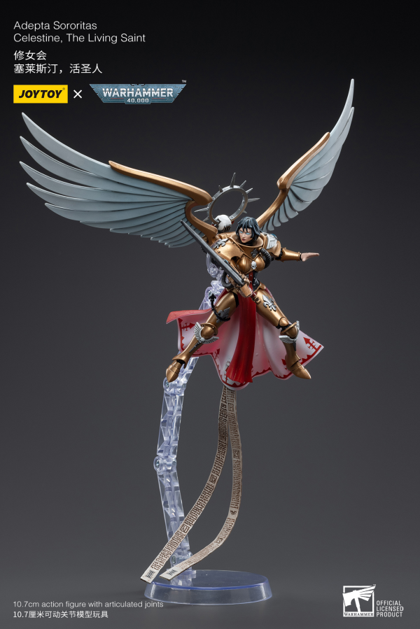 Adepta Sororitas Celestine, The Living Saint