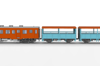 trolley train(blue) 12