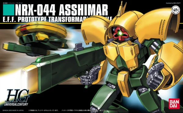 BANDAI HOBBY HGUC 1/144 #54 NRX-044 Asshimer - Mobile Suit Gundam Zeta