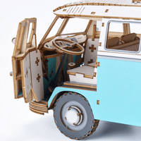 wa-gu-mi Vintage Volkswagen Type 2 (T1) Camper Van GREEN 6