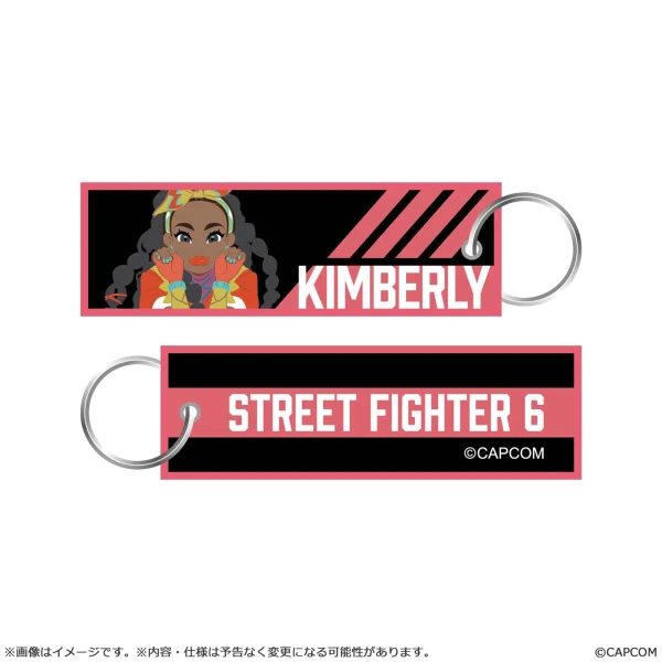 CAPCOM Street Fighter 6 Flight Tag Keychain KIMBERLY - Street Fighter