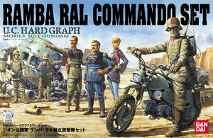 BANDAI HOBBY Zeon Ramba Ral Commando Set - Mobile Suit Gundam