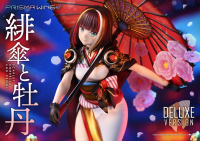 PRISMA WING fuzichoco original Illustration Scarlet Umbrella and Peony Deluxe Version 1/7 Scale Pre-Painted Figure 35
