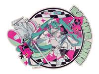 Hatsune Miku: Racing Ver. 2025 Sticker B 1