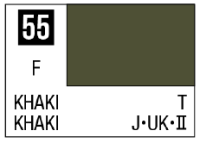 Mr. Color 55 - Khaki (Flat/Tank) 1