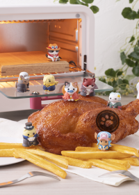 MEGA CAT PROJECT ONE PIECE NyanPieceNyan! Vol.1 - I’m gonna be king of Paw-rates!! (Repeat) (8pc per box) 2