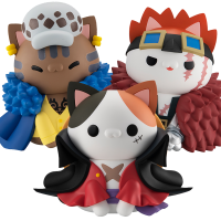 MEGA CAT PROJECT ONE PIECE Nyanto! The Big NYAN PIECE Series Monkey D. Luffy(Repeat) 6