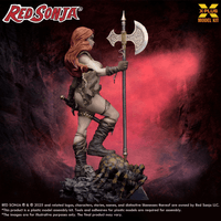 1/8 Scale Red Sonja Plastic Model Kit 2