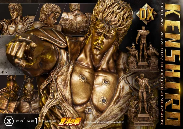 Prime 1 Studio Premium Masterline Fist of the North Star Kenshiro You Are Already Dead Deluxe Gold Version - Fist of the North Star
