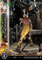 Ultimate Diorama Masterline Horizon Forbidden West Aloy vs. The Slitherfang Bonus Version  			 17