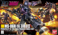 HGUC 1/144 #151 MS-06R-1A Zaku II Black Tristars 1