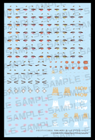 MEGAMI DEVICE M.S.G PUNI☆MOFU KIN XIAO EYE DECAL SET 5