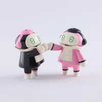 Hasegawa [CW17] Tiny MechatroMATE No.02 Black & Peach (Two kits in the box) - CREATOR WORKS SERIES - photo 3