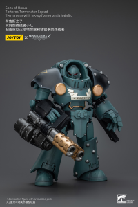 Sons Of Horus Tartaros Terminator Squad Terminator With Heavy Flamer And Chainfist 7