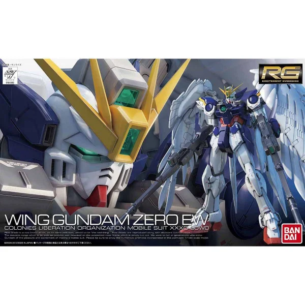 BANDAI HOBBY RG 1/144 #17 XXXG-00W0 Wing Gundam Zero EW - Mobile Suit Gundam Wing
