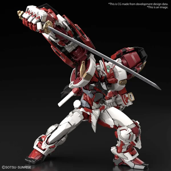 BANDAI HOBBY Hi-RESOLUTION MODEL 1/100 GUNDAM ASTRAY RED FRAME POWERED RED - Mobile Suit Gundam SEED Astray