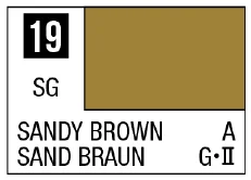 Mr. Color 19 - Sandy Brown (Semi-Gloss/Aircraft)