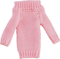 figma Styles Off-the-Shoulder Sweater Dress (Pink Beige) 3