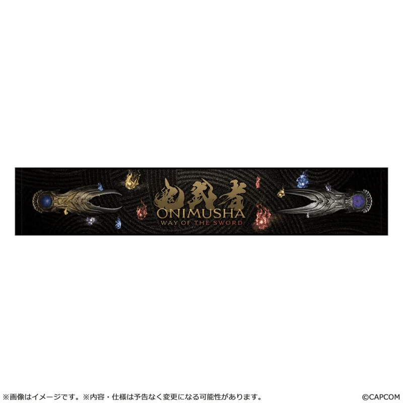 CAPCOM Onimusha: Way of the Sword - Oni Gauntlet Slim Towel - Onimusha: Way of the Sword