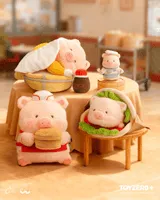 TOYZEROPLUS LuLu the Piggy Lu's Table - 5 Stars Roujiamo Lu Plush - LuLu The Piggy - photo 3