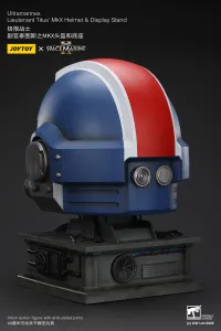 JOYTOY Ultramarines Lieutenant Titus' MKX Helmet & Display Stand - Warhammer 40K - photo 11