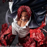 MegaHouse Portrait.Of.Pirates ONE PIECE “SA-MAXIMUM” Leader of Red Hair Pirates Red-Haired Shanks Kamusari - ONE PIECE - photo 18