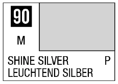 Mr Color Spray - S90 Shine Silver (Metallic/Primary)