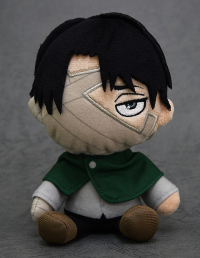 Attack on Titan Wounded Levi Plushie 1