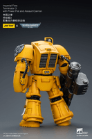 Imperial Fists Terminator 3 with Power Fist and Assault Cannon 14