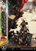 Prime 1 Studio Ultimate Diorama Masterline Horizon Forbidden West Aloy vs. The Slitherfang Bonus Version  			 - Horizon Forbidden West - photo 4