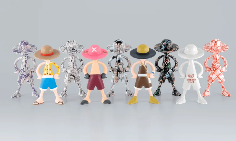 TAMASHII NATIONS LUFFY's  ARCHIVE OF ADVENTURE [ Vol.2] (BOX/10) - ONE PIECE