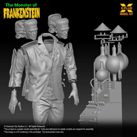 1/8 Scale The Monster of Frankenstein Plastic Model Kit 5