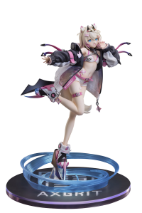 hololive English -Advent- Mococo Abyssgard ”AXGRIT” Ver. 1/7 Complete Figure [Standard Edition] 6