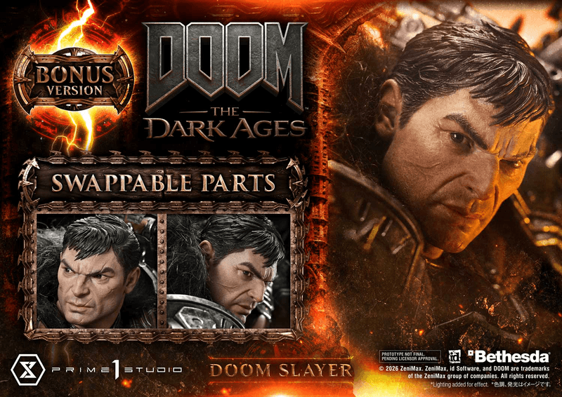 Ultimate Premium Masterline DOOM: The Dark Ages DOOM Slayer DX Bonus Version