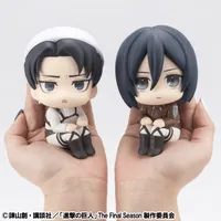 MegaHouse Lookup Attack on Titan Levi Cleaning up Ver. & Mikasa Ackerman set【with gift】 - Attack on Titan - photo 5