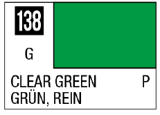 Mr. Color 138 - Clear Green (Gloss/Primary)