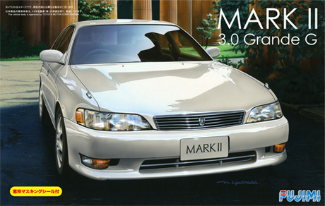 [ID-118] 1/24 Toyota Mark.II 3.0 Grande G w/Window Frame Masking