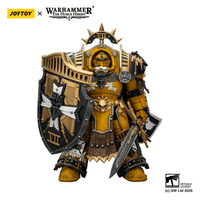 Imperial Fists Legion Praetor in Tartaros Terminator Armour with Power Sword and Vigil Storm Shield 11