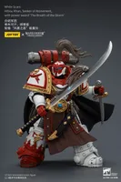 JOYTOY White Scars Hibou Khan, Seeker of Atonement, with powersword’‘The Breath of theStorm’ - Warhammer 40K - photo 5