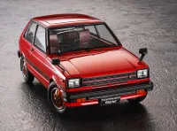 Hasegawa [HC63] 1/24  TOYOTA STARLET KP61 S (3Door) MIDDLE VERSION （1980） - Scale Kits - photo 1