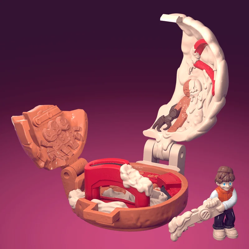 KOTOBUKIYA ROVER ROBIN Crushes Gingerbread Man - ROVER ROBIN