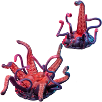 Articulated Base Series UBC-404: Adult Ver. & Larva Ver. 1