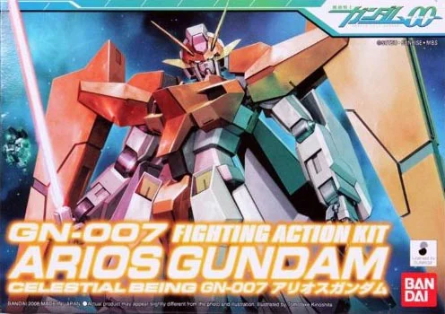 BANDAI HOBBY Fighting Action Kit - Arios Gundam - Mobile Suit Gundam 00
